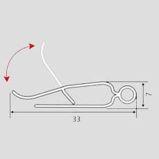 Сечение профиля GRIPPER.